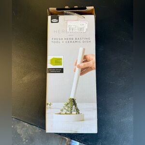 White Herb Wand Basting Tool